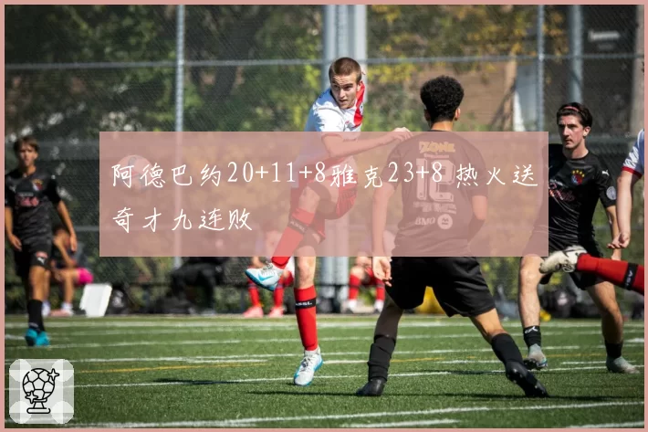 阿德巴约20+11+8雅克23+8 热火送奇才九连败