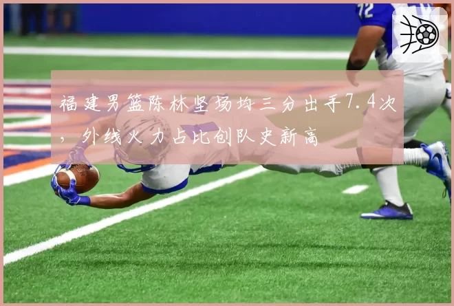 福建男篮陈林坚场均三分出手7.4次,外线火力占比创队史新高